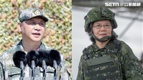習近平,中國,解放軍,軍力,蔡英文,國軍,武統,共軍 合成圖翻攝自中華人民共和國中央人民政府、總統府提供