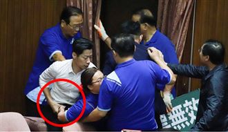 陳玉珍伸進林昶佐褲袋…驚悚畫面曝光