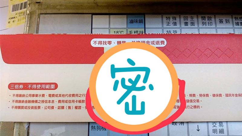 領三倍券少1步驟！店員慘賠3000