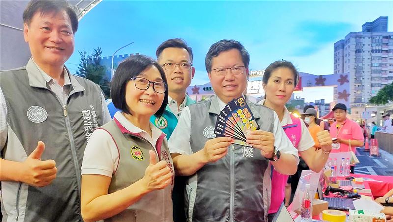 夜市券超踴躍　鄭文燦：加碼到5萬份