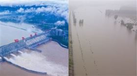 三峽大壩，淮河，組合圖