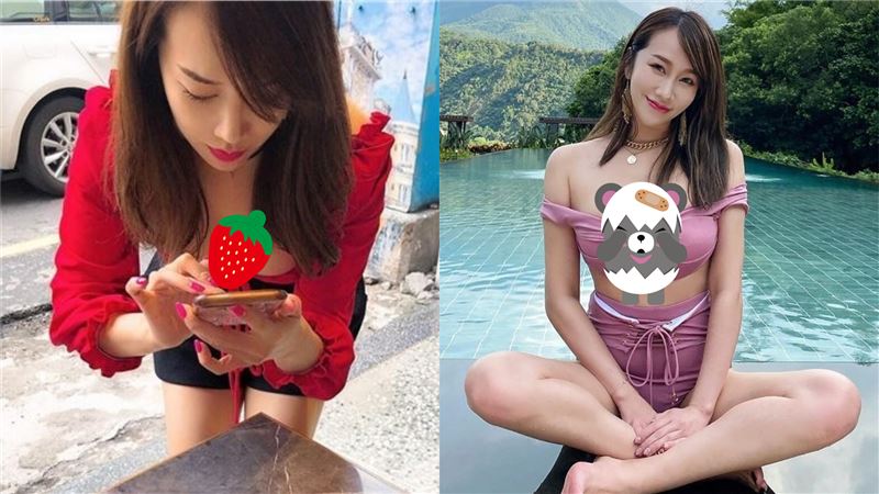 巨乳碾壓美景　最美空姐奶溝全看光