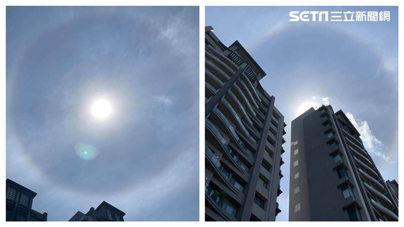 超美日暈現北台灣！氣象局曝原因竟…