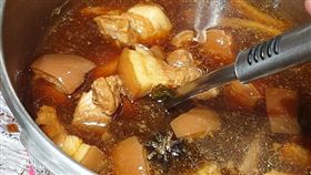 公婆，吃肉，生兒子，獨子。翻攝爆怨公社