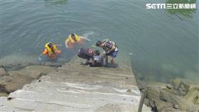 宏興碼頭女浮屍／翻攝畫面