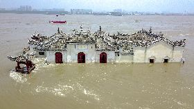 中國南方洪災  古蹟保存受考驗