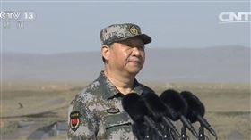 習近平、大陸領導人、解放軍建軍90週年大會