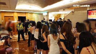 中警局執行安城專案　酒店小姐排排站