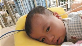 全台年紀最小、體重最輕心律不整幼兒　心跳每分鐘272下（圖／彰基提供）
