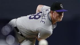 統一獅新洋投Tim Melville。(圖／美聯社／達志影像)