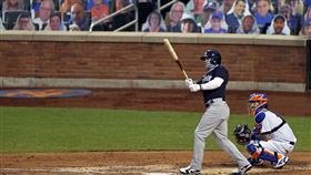 ▲洋基外野手佛雷澤（Clint Frazier）敲出2分砲。（圖／美聯社／達志影像）