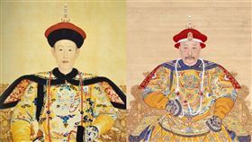 乾隆與嘉慶。（組合圖／翻攝自維基）