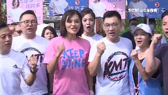 爬柴山催票　李眉蓁：我可能會腿軟