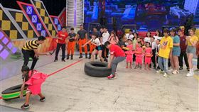 綜藝大集合 胡瓜被8歲女孩單挑。圖／民視提供