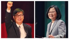 陳其邁、蔡英文（民進黨提供）