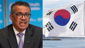 WHO，南韓，譚德塞。（圖／翻攝自Pixabay、推特）