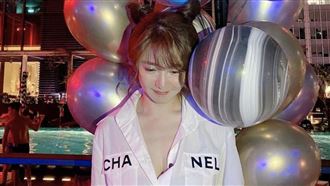 鬆開1條線乳溝深　郭書瑤認了耍心機