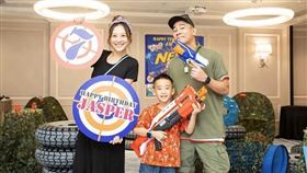 陳小春和應采兒替大兒子Jasper慶祝7歲生日。（圖／翻攝自IG）