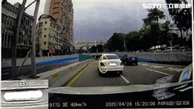 地下道,方向燈,違規,建國高架,賓士,台北