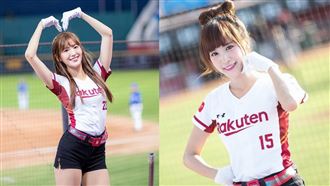 兩大啦啦隊女神　性感聯手「閨密情」