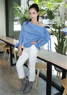 江靜（呆寶靜、春風前妻）首張個人專輯發布。（記者邱榮吉/攝影）