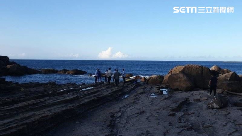 潛水驚見疑未爆彈　岸巡戒備封鎖現場