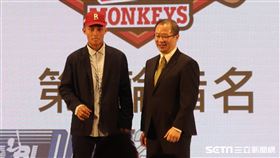 ▲中華職棒31年季中選秀會第一輪，樂天桃猿指名馬傑森。（圖／記者王怡翔攝影）