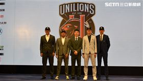 ▲中華職棒31年季中選秀，統一獅選進球員合影。（圖／記者XXX攝影）