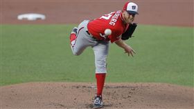 ▲史特拉斯堡（Stephen Strasburg）對金鶯5局飆6K。（圖／美聯社／達志影像）