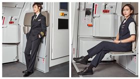 韓國新廉航Aero K公布「無性別制服」帥氣度爆表。（圖／翻攝自Aero K臉書粉絲專頁）