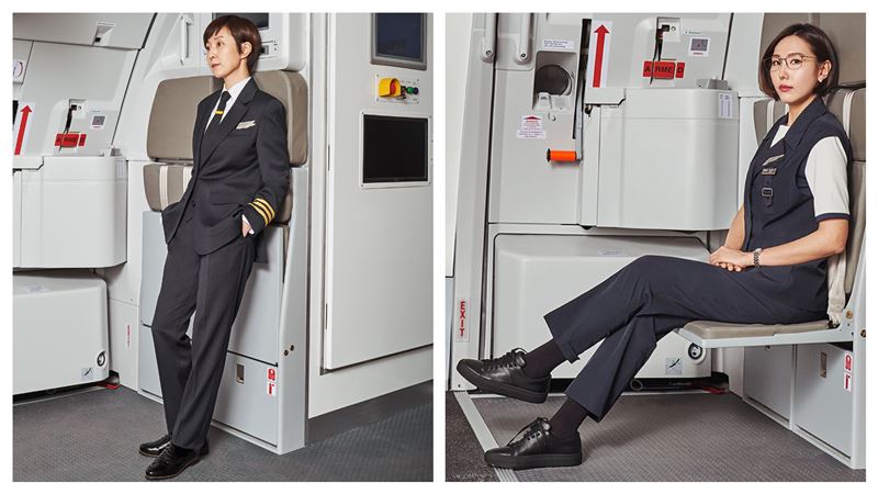 韓國廉航「無性別制服」霸氣空姐帥爆
