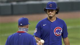 ▲達比修有慘挨滿貫砲，單局狂失5分。（圖／美聯社／達志影像）