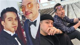 黃仲崑和兒子黃遠感情非常好。（圖／翻攝自臉書