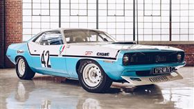 ▲1970年克萊斯勒HEMI Cuda冠軍賽車。（圖／翻攝Redlinerestorations網站）