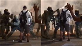 影／挨5下警棍沒事？硬漢大叔爆紅
美國,種族歧視,人權,非裔,波特蘭,鋼鐵,海軍
翻攝自推特