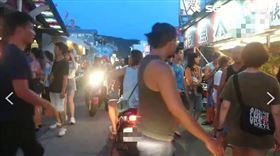 2020暑假第一個周末，綠島人潮爆炸。（圖／記者王浩原攝影）