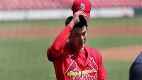 ▲美國職棒紅雀隊金廣鉉。（圖／美聯社／達志影像）