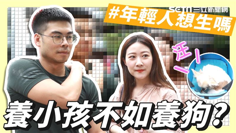 不如養一隻狗？年輕人坦言不想生小孩