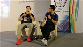 陳念琴分享心路歷程（圖／中華奧會提供）