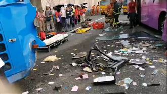 國3號車禍回堵塞爆　慘釀1死18傷