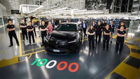 ▲藍寶堅尼第10,000輛Urus下線（圖／翻攝自Lamborghini官網）