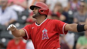 ▲普侯斯（Albert Pujols）40歲開轟。（圖／美聯社／達志影像）