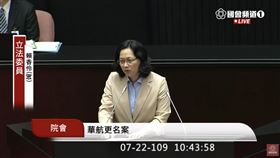 民眾黨立委賴香伶。（圖／翻攝自國會頻道）