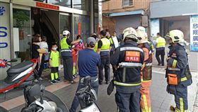 新北市,三重,起火,小朋友,疏散,逃生,火警，記者游承霖拍攝