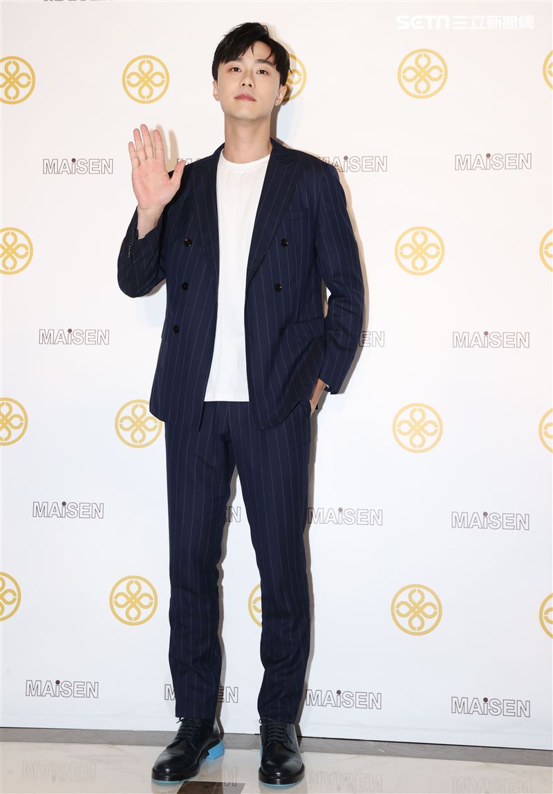 施柏宇出席日本東京MAiSEN邁泉豬排一日店長。（記者邱榮吉/攝影）
