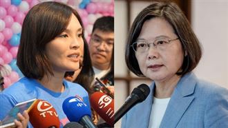 李眉蓁爆抄論文硬牽拖　蔡英文反擊了