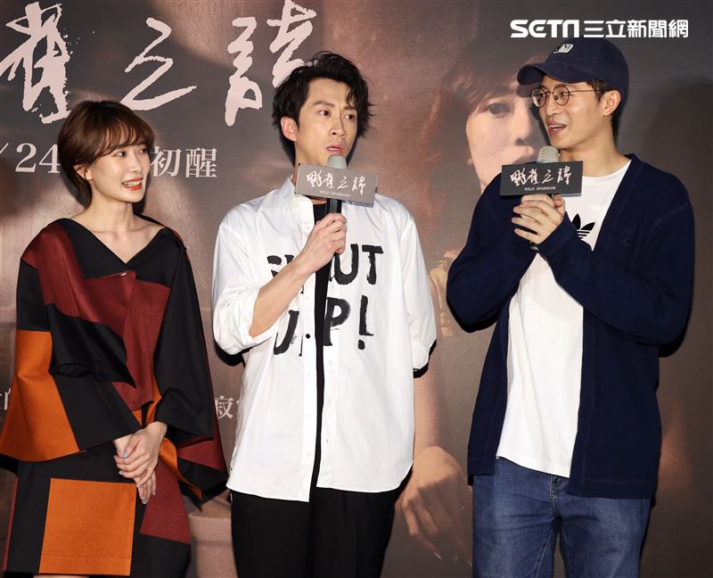 「野雀之詩」首映會陳漢典、越南小天王呂晉宇特別到場加油打氣。（記者邱榮吉/攝影）