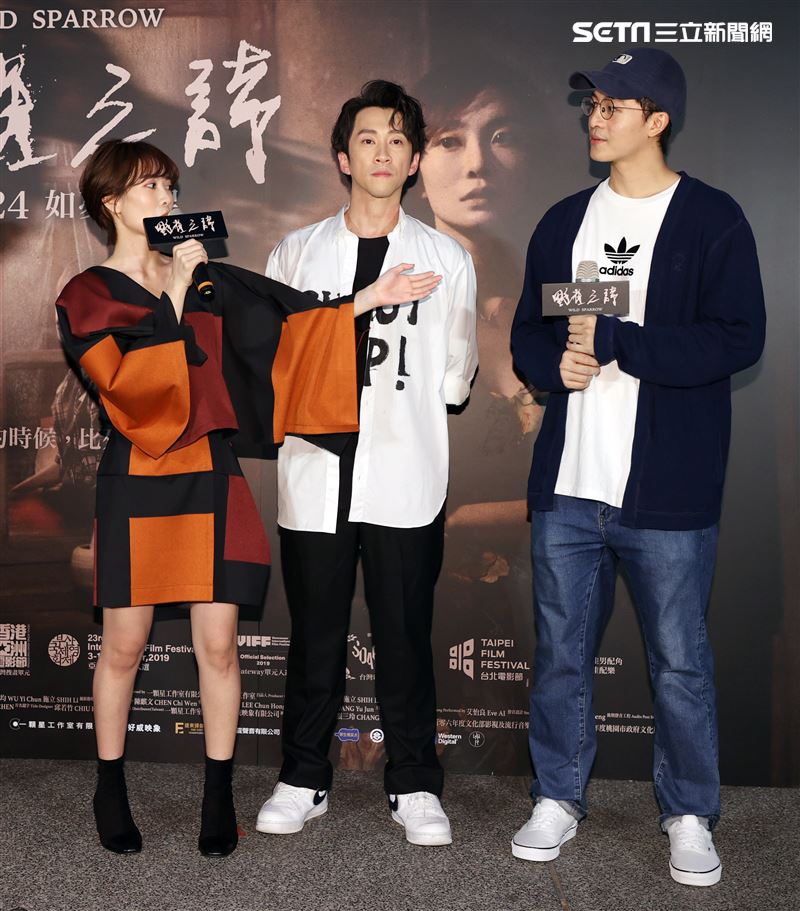 「野雀之詩」首映會陳漢典、越南小天王呂晉宇特別到場加油打氣。（記者邱榮吉/攝影）