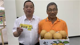 新埔水梨節　邀民眾嚐鮮梨體驗客家情新竹縣新埔鎮農會將在7月25、26日與8月1、2日舉辦「2020新埔水梨節暨農村產業行銷活動」，邀請民眾到場嚐鮮梨、體驗客家風情。中央社記者郭宣(文三)攝　109年7月22日