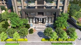 ▲「黎明觀邸」鄰路退縮16米建構友善鄰里環境。（圖／業者提供）